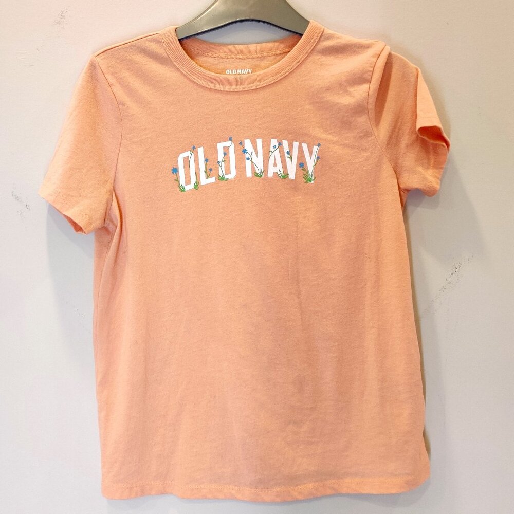 Old Navy Peach Everyday Logo Graphic T-Shirt | XS